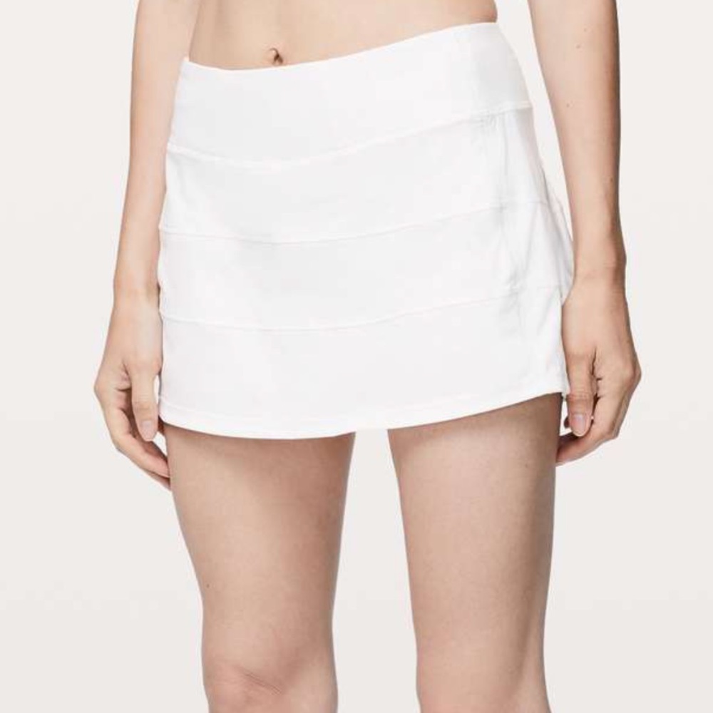 Lululemon Pace Rival Skirt - White